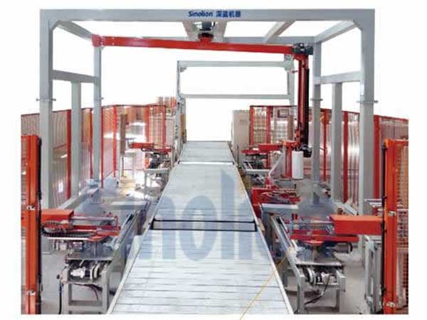 全自動(dòng)上護(hù)角纏繞包裝機(jī)